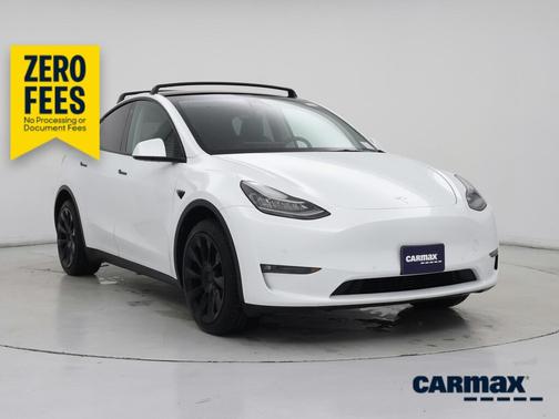 White 2022 Tesla Model Y Long Range