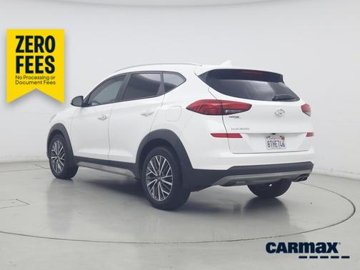 White 2020 Hyundai TUCSON SEL