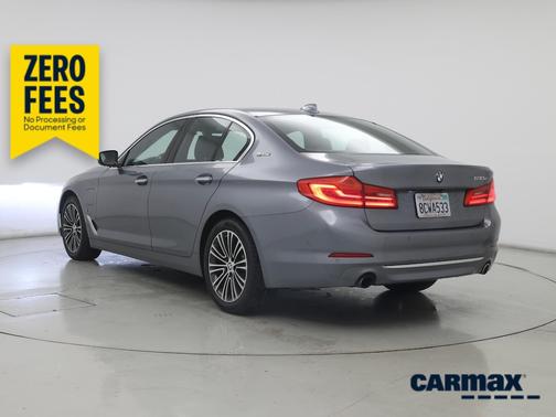 Gray 2018 BMW 530e iPerformance