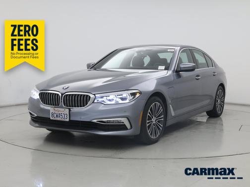 Gray 2018 BMW 530e iPerformance