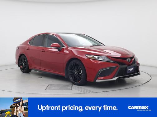 Red 2022 Toyota Camry XSE