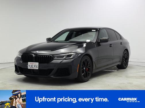 Black 2021 BMW M550 I xDrive