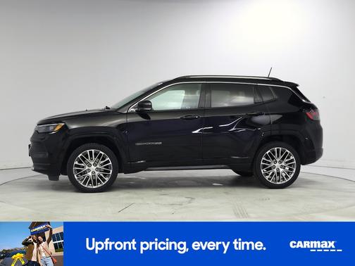 Black 2022 Jeep Compass Limited