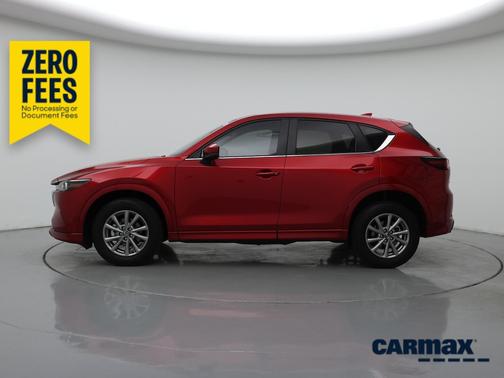 Red 2025 Mazda CX-5 2.5 S Preferred Package