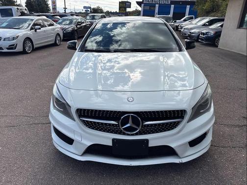 Cirrus White 2016 Mercedes-Benz CLA-Class 4MATIC