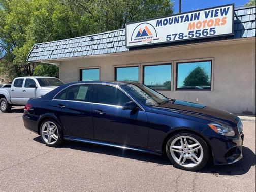 Gray 2014 Mercedes-Benz E-Class 4MATIC