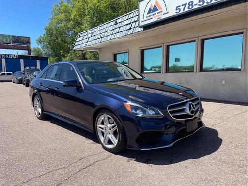 Gray 2014 Mercedes-Benz E-Class 4MATIC