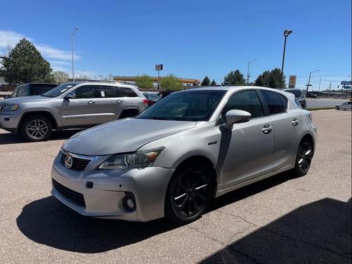 Silver 2012 Lexus CT 200h Premium