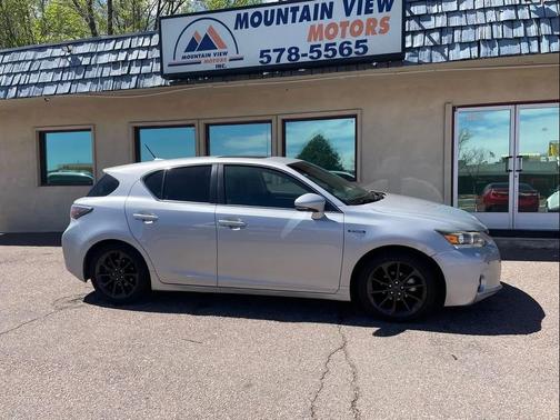 Silver 2012 Lexus CT 200h Premium