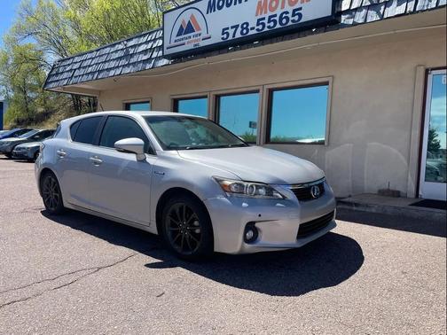 Silver 2012 Lexus CT 200h Premium