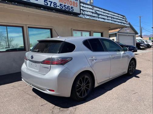 Silver 2012 Lexus CT 200h Premium