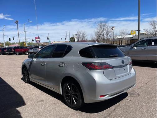 Silver 2012 Lexus CT 200h Premium