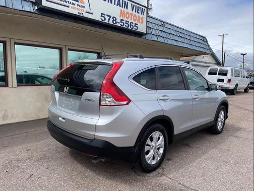 Alabaster Silver Metallic 2012 Honda CR-V EX-L