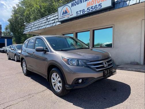 Gray 2013 Honda CR-V EX