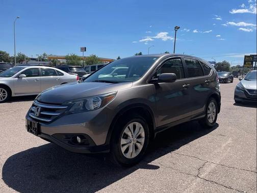 Gray 2013 Honda CR-V EX