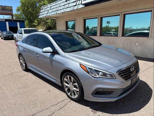 Shale Gray Metallic 2015 Hyundai SONATA Limited 2.0T