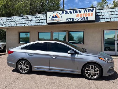 Shale Gray Metallic 2015 Hyundai SONATA Limited 2.0T