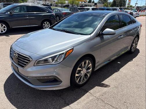 Shale Gray Metallic 2015 Hyundai SONATA Limited 2.0T