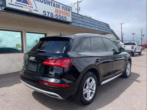 Black 2018 Audi Q5 2.0T Tech Premium