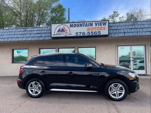 Black 2018 Audi Q5 2.0T Tech Premium