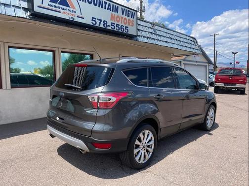 Magnetic Metallic 2017 Ford Escape Titanium