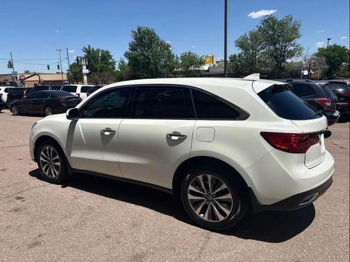 White Diamond Pearl 2016 Acura MDX 3.5L w/Technology Package