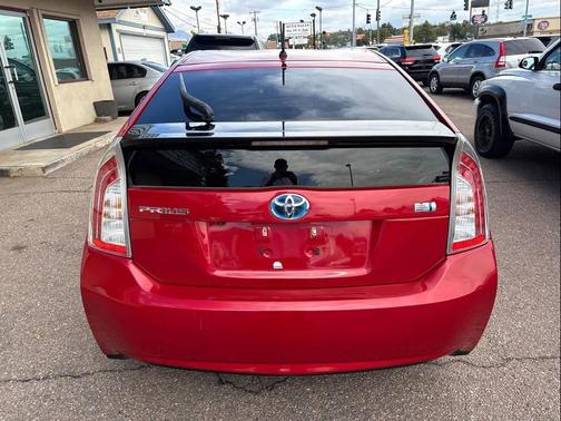 Barcelona Red Metallic 2015 Toyota Prius Two