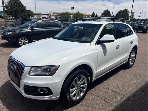 White 2016 Audi Q5 2.0T Premium