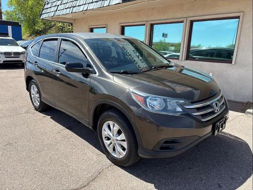 Gray 2014 Honda CR-V LX