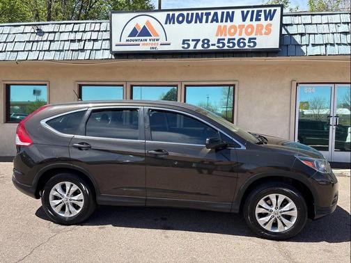 Gray 2014 Honda CR-V LX