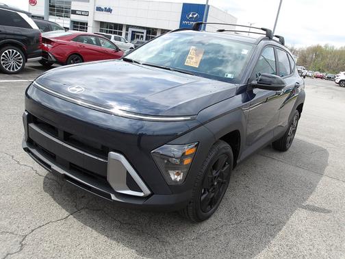Blue 2026 Hyundai KONA SEL Sport