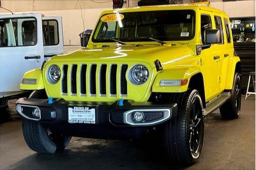 2022 Jeep Wrangler Unlimited 4xe Unlimited Sahara 4x4