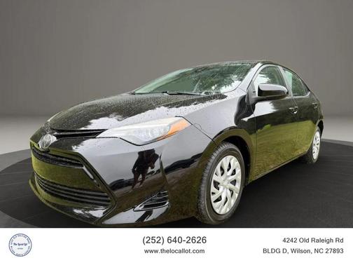 Black Sand Pearl 2018 Toyota Corolla LE