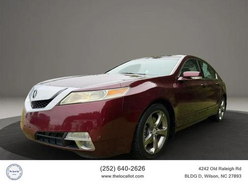 Burgundy 2010 Acura TL Sedan 4D