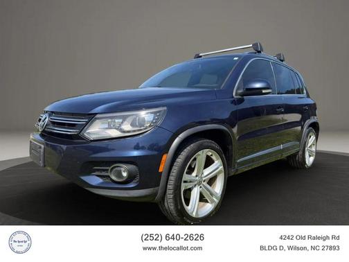 Night Blue Metallic 2014 Volkswagen Tiguan 2.0T S 4MOTION