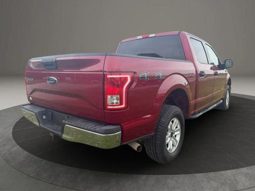 Red 2017 Ford F-150 XLT