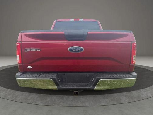 Red 2017 Ford F-150 XLT