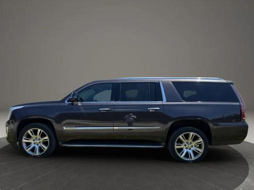 Gray 2015 Cadillac Escalade ESV Sport