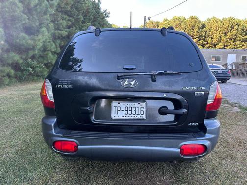 Black Obsidian/Cool Gray Cladding 2004 Hyundai SANTA FE GLS