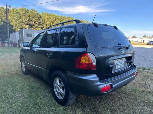 Black Obsidian/Cool Gray Cladding 2004 Hyundai SANTA FE GLS