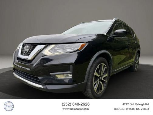 Caspian Blue 2018 Nissan Rogue SL