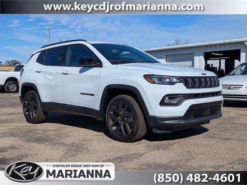 Bright White Clearcoat 2026 Jeep Compass Latitude
