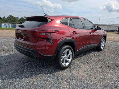 Crimson Metallic 2024 Chevrolet Trax LS