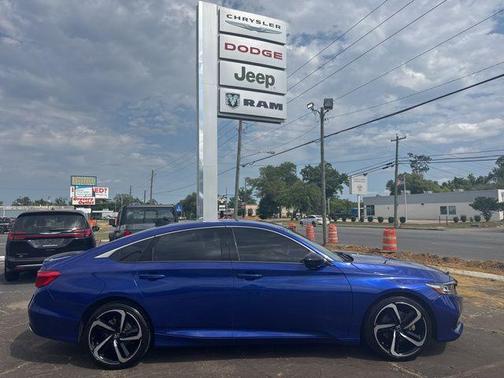Blue 2021 Honda Accord Sport 1.5T