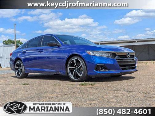 Blue 2021 Honda Accord Sport 1.5T