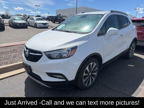 Summit White 2017 Buick Encore Preferred II