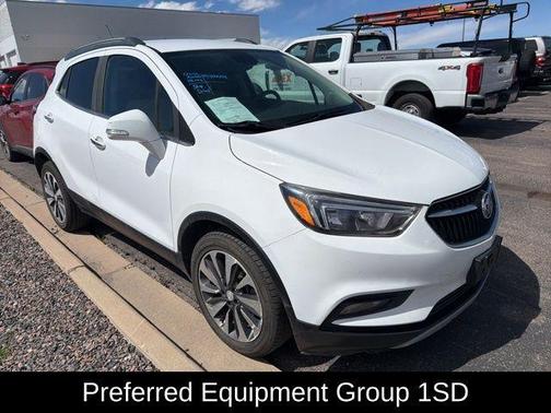 Summit White 2017 Buick Encore Preferred II