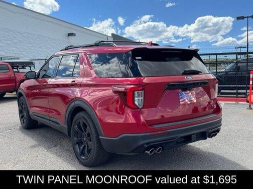 Red Metallic 2020 Ford Explorer ST
