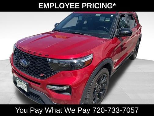 Red Metallic 2020 Ford Explorer ST