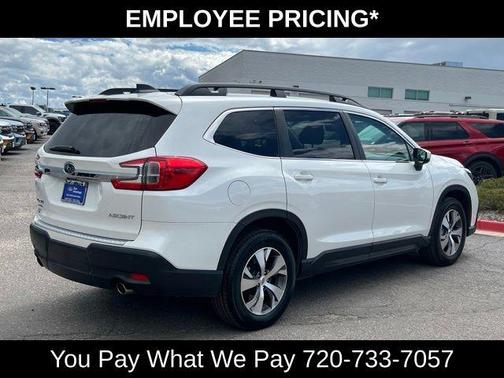 Crystal White Pearl 2024 Subaru Ascent Premium